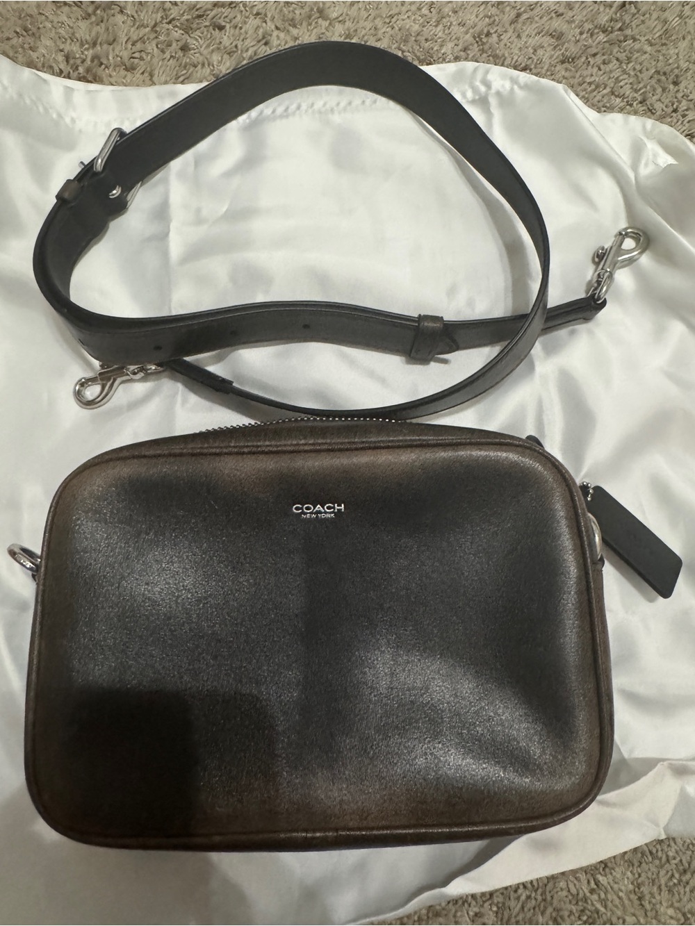 NWOT Coach Radio Camera Bag